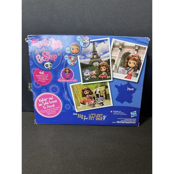 New Littlest Pet Shop Blythe Prettiest in Pearls #B14 Doll #1862 #1863 - Picture 4 of 10